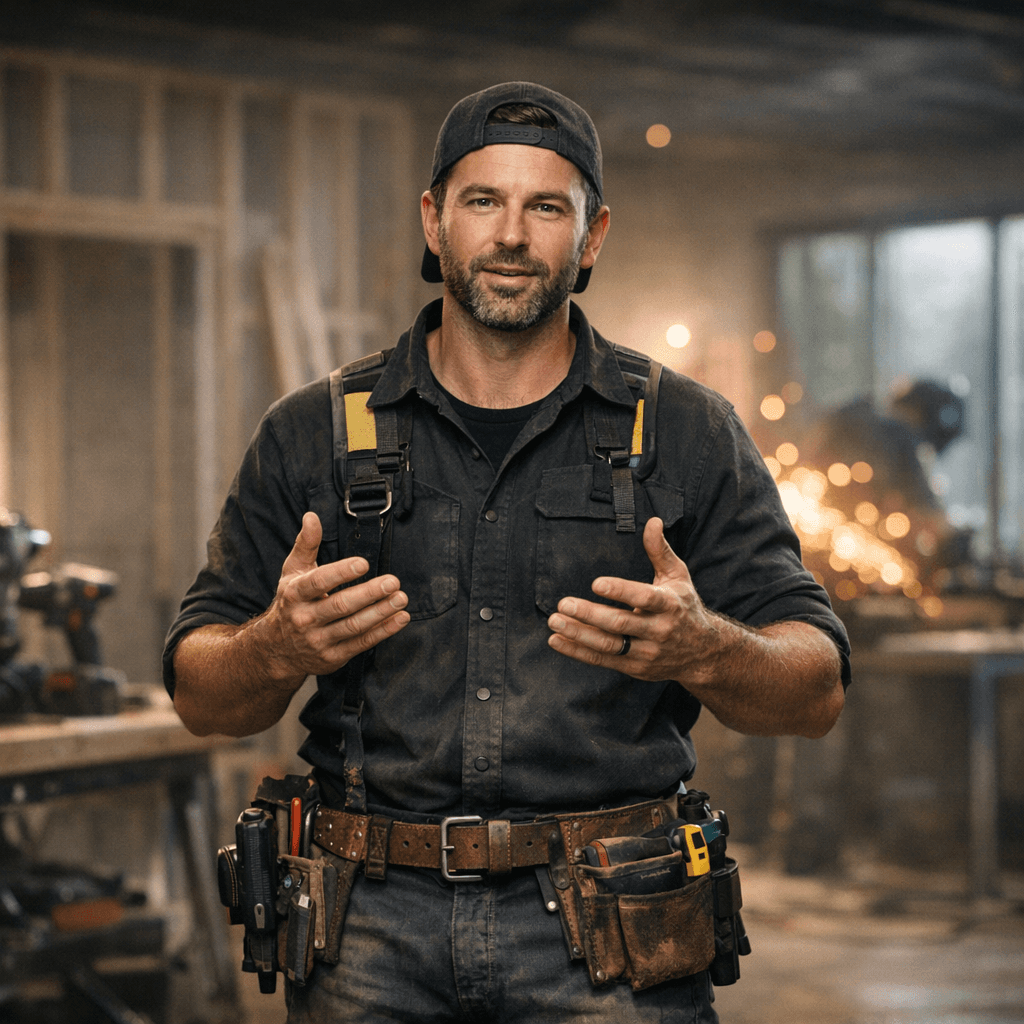 Tradie describing their trade